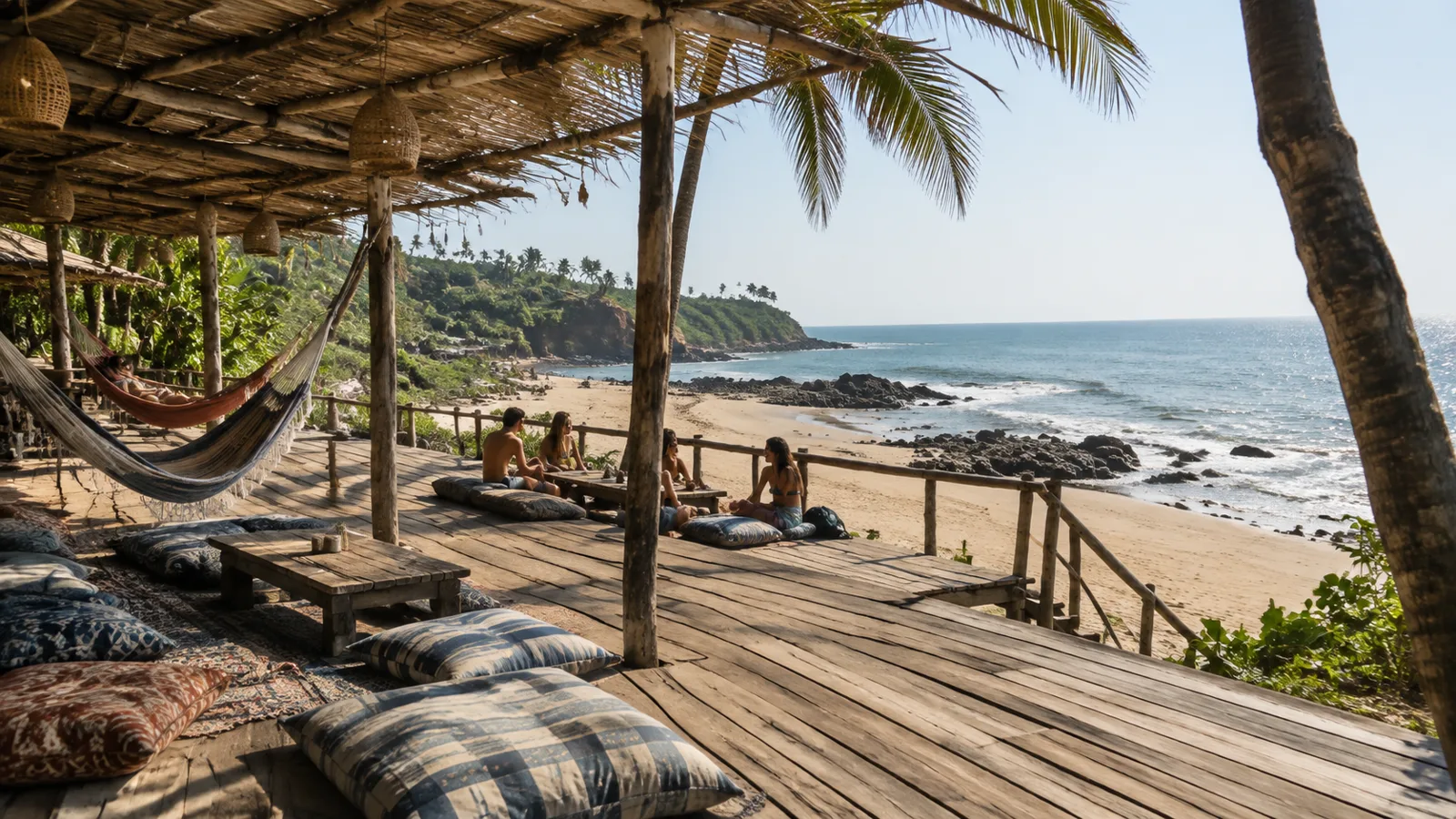 Anjuna shack (illustrative scene)