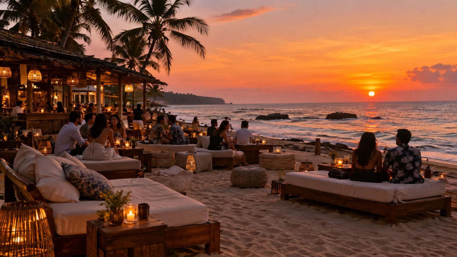 Five beachclub (illustrative scene)