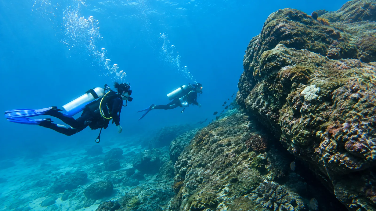 Adv scuba (illustrative scene)